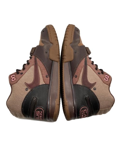 NIKE（ナイキ）NIKE (ナイキ) Travis Scott (トラヴィススコット) Air Trainer 1 SP ブラウン サイズ:27㎝の古着・服飾アイテム
