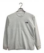 THE NORTH FACEザ ノース フェイス）の古着「ロングスリーブカットソー」｜グレー