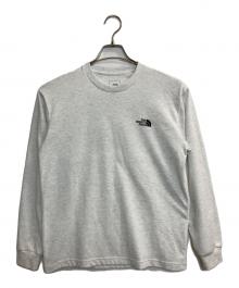 THE NORTH FACE（ザ ノース フェイス）の古着「ロングスリーブカットソー」｜グレー