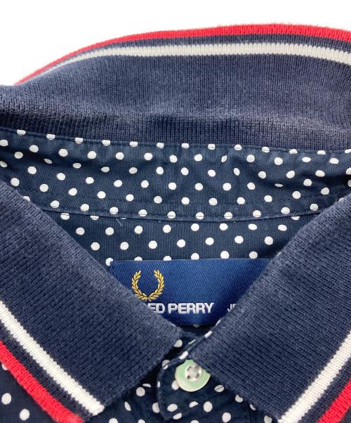 FRED PERRY（フレッドペリー）FRED PERRY (フレッドペリー) 切替シャツ ネイビー サイズ:Mの古着・服飾アイテム