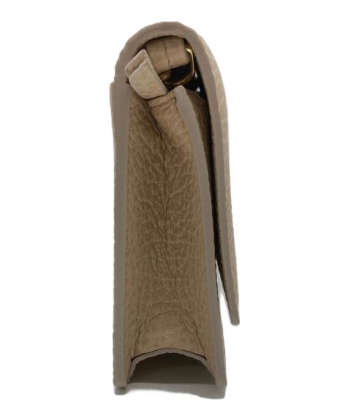 Maison Margiela（メゾンマルジェラ）Maison Margiela (メゾンマルジェラ) 4ステッチ チェーンウォレット ベージュの古着・服飾アイテム