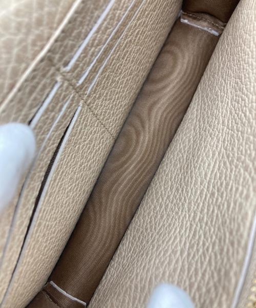 Maison Margiela（メゾンマルジェラ）Maison Margiela (メゾンマルジェラ) 4ステッチ チェーンウォレット ベージュの古着・服飾アイテム