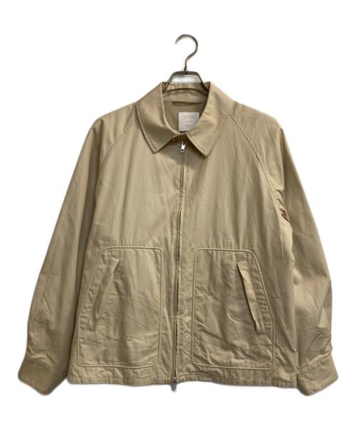 Phlannel（フランネル）Phlannel (フランネル) sol harrington jacket ベージュ サイズ:2の古着・服飾アイテム