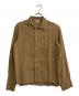 SEEALL（シーオール）の古着「cotton stripe shirts」｜ブラウン