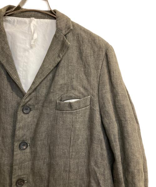 Bergfabel（バーグファベル）Bergfabel (バーグファベル) リネンコート グリーン サイズ:記載なしの古着・服飾アイテム