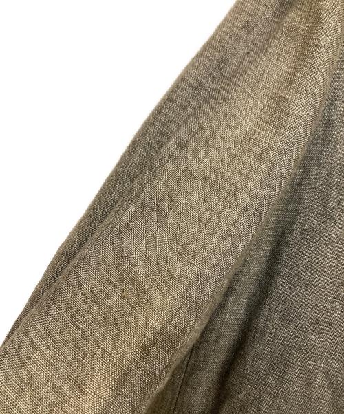 Bergfabel（バーグファベル）Bergfabel (バーグファベル) リネンコート グリーン サイズ:記載なしの古着・服飾アイテム