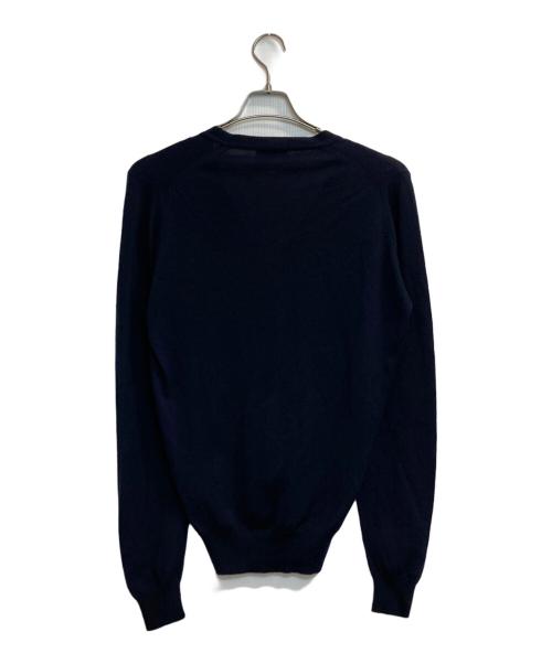 JOHN SMEDLEY（ジョンスメドレー）JOHN SMEDLEY (ジョンスメドレー) ニットカーディガン ネイビー サイズ:Sの古着・服飾アイテム
