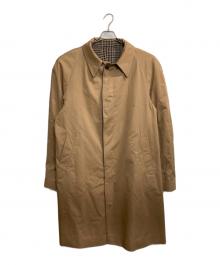 Maison Margiela（メゾンマルジェラ）の古着「リバーシブルステンカラーコート」｜ブラウン×ベージュ