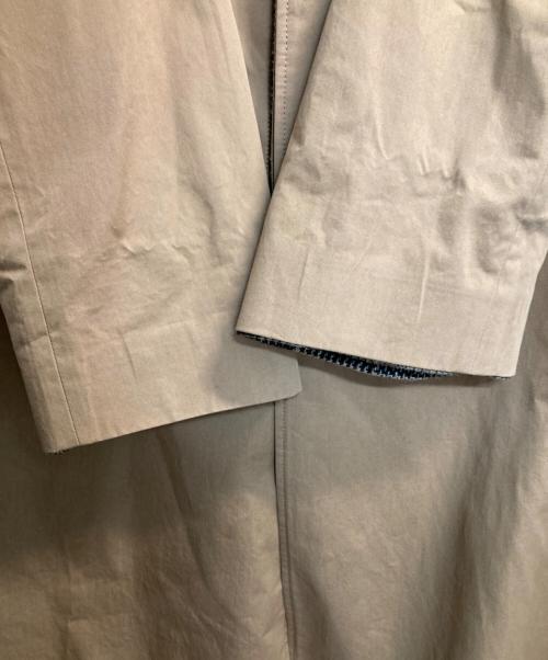 Maison Margiela（メゾンマルジェラ）Maison Margiela (メゾンマルジェラ) リバーシブルステンカラーコート ブラウン×ベージュ サイズ:40の古着・服飾アイテム