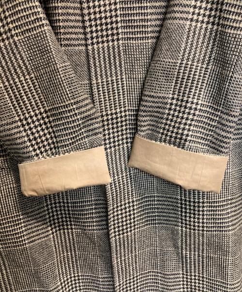 Maison Margiela（メゾンマルジェラ）Maison Margiela (メゾンマルジェラ) リバーシブルステンカラーコート ブラウン×ベージュ サイズ:40の古着・服飾アイテム