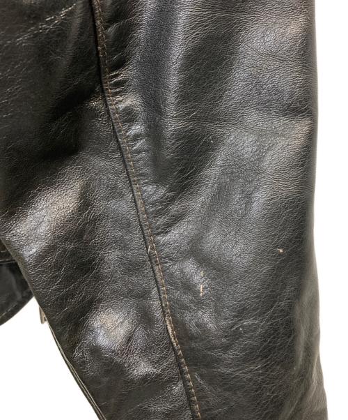 H&A（---）H&A (---) ライダースジャケット ブラック サイズ:記載なしの古着・服飾アイテム
