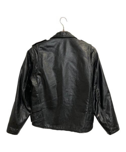 H&A（---）H&A (---) ライダースジャケット ブラック サイズ:記載なしの古着・服飾アイテム