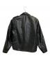 H&A (---) ライダースジャケット ブラック サイズ:記載なし：7000円