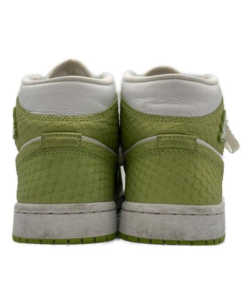 NIKE（ナイキ）NIKE (ナイキ) ハイカットスニーカー グリーン×ホワイト サイズ:23.5cmの古着・服飾アイテム