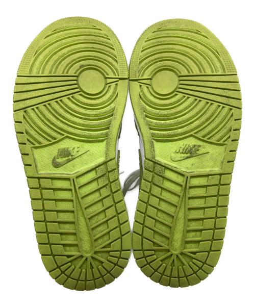NIKE（ナイキ）NIKE (ナイキ) ハイカットスニーカー グリーン×ホワイト サイズ:23.5cmの古着・服飾アイテム