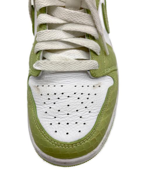 NIKE（ナイキ）NIKE (ナイキ) ハイカットスニーカー グリーン×ホワイト サイズ:23.5cmの古着・服飾アイテム