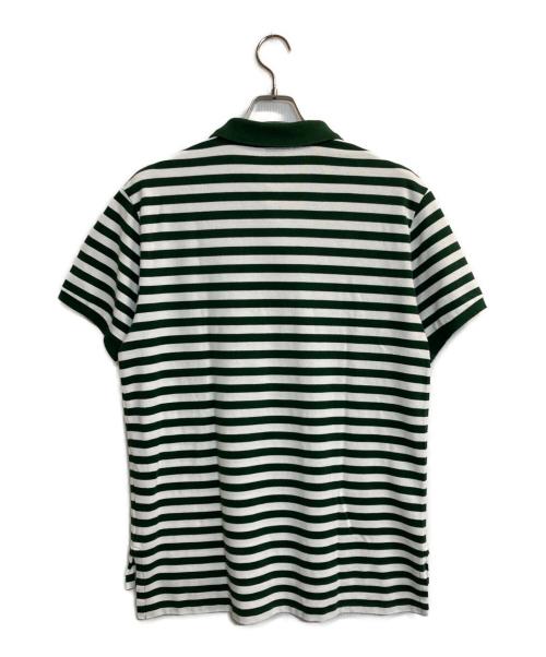 POLO RALPH LAUREN（ポロ・ラルフローレン）POLO RALPH LAUREN (ポロ・ラルフローレン) ビッグポニーボーダーポロシャツ グリーン サイズ:ＸＬの古着・服飾アイテム