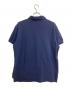 POLO RALPH LAUREN (ポロ・ラルフローレン) ビッグポニーボーダーポロシャツ ネイビー サイズ:XL：5000円