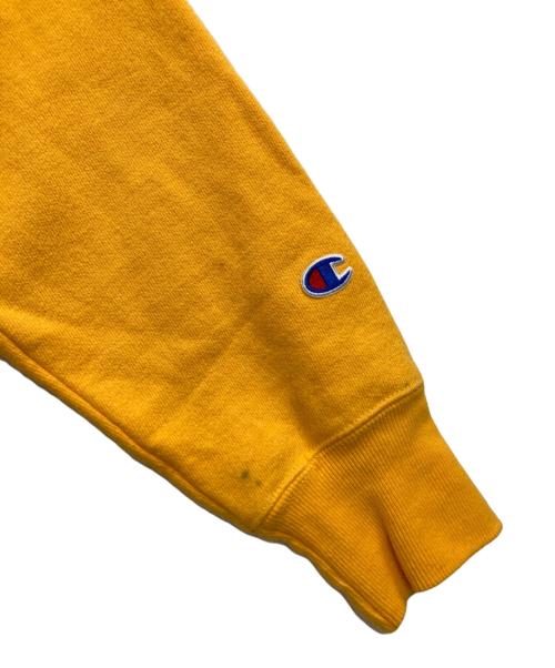 Champion（チャンピオン）Champion (チャンピオン) REVERSE WEAVE SWEAT PARKA/リバースウィーブ スウェットパーカー イエロー サイズ:MEDIUMの古着・服飾アイテム