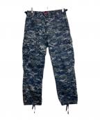 SUPREMEシュプリーム）の古着「Cargo Pant Navy Digi Camo」｜グレー