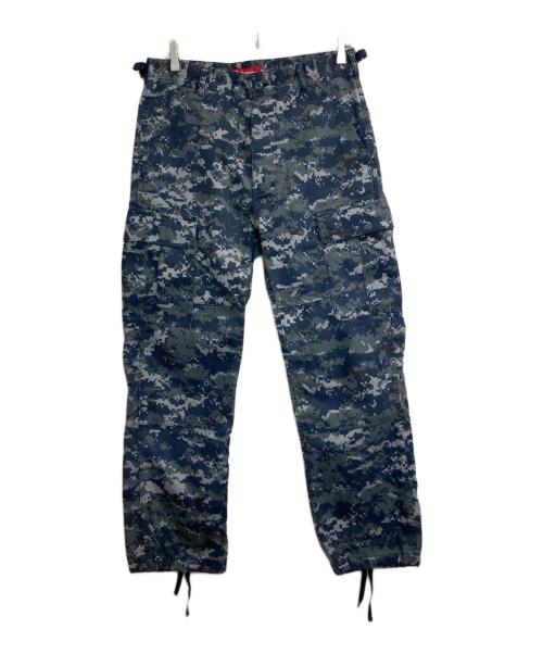 SUPREME（シュプリーム）Supreme (シュプリーム) Cargo Pant Navy Digi Camo グレー サイズ:30の古着・服飾アイテム