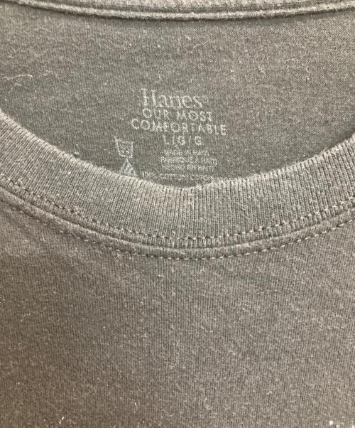 Hanes（ヘインズ）Hanes (ヘインズ) kurt cobain Tee ブラック サイズ:Lの古着・服飾アイテム