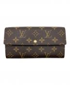 LOUIS VUITTONルイ ヴィトン）の古着「長財布」｜ブラウン