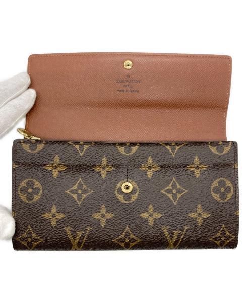 LOUIS VUITTON（ルイ ヴィトン）LOUIS VUITTON (ルイ ヴィトン) 長財布 ブラウンの古着・服飾アイテム