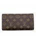 LOUIS VUITTON (ルイ ヴィトン) 長財布 ブラウン：20000円