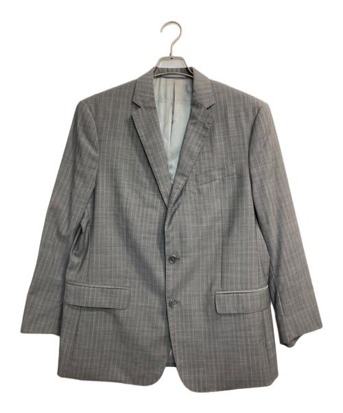 VERSACE COLLECTION（ヴェルサーチ コレクション）VERSACE COLLECTION (ヴェルサーチ コレクション) ストライプ2Bスーツ グレー サイズ:52の古着・服飾アイテム