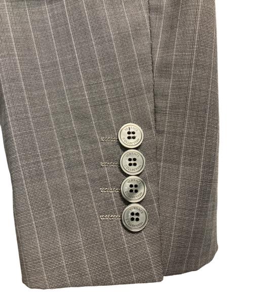 VERSACE COLLECTION（ヴェルサーチ コレクション）VERSACE COLLECTION (ヴェルサーチ コレクション) ストライプ2Bスーツ グレー サイズ:52の古着・服飾アイテム