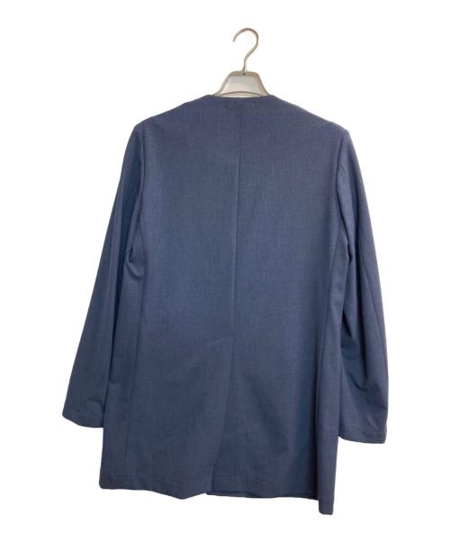 STUDIOUS（ステュディオス）STUDIOUS (ステュディオス) プレミアムセラミカノーカラーコート ネイビー サイズ:1の古着・服飾アイテム