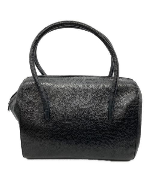 Cartier（カルティエ）Cartier (カルティエ) マストラインレザーミニボストンハンドバッグ ブラックの古着・服飾アイテム