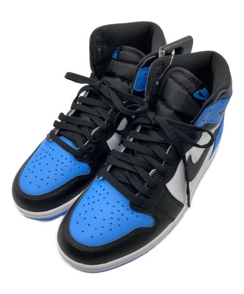 NIKE（ナイキ）NIKE (ナイキ) Air Jordan 1 Retro High OG ブルー×ブラック サイズ:27㎝の古着・服飾アイテム
