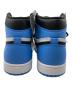 NIKE (ナイキ) Air Jordan 1 Retro High OG ブルー×ブラック サイズ:27㎝：18000円