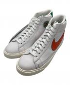 NIKEナイキ）の古着「Blazer Mid "Hawkins High School"」｜ホワイト×グリーン