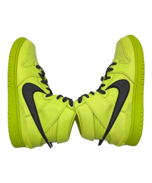 NIKE（ナイキ）NIKE (ナイキ) AMBUSH (アンブッシュ) ハイカットスニーカー ライムイエロー サイズ:US9.5の古着・服飾アイテム