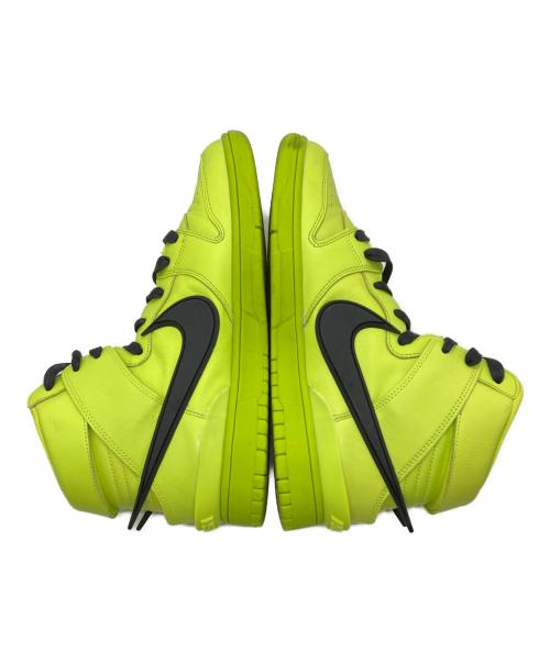 NIKE（ナイキ）NIKE (ナイキ) AMBUSH (アンブッシュ) ハイカットスニーカー ライムイエロー サイズ:US9.5の古着・服飾アイテム