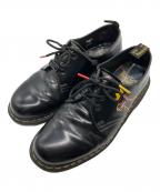 Dr.Martensドクターマーチン）の古着「ペイント3ホールシューズ」｜ブラック