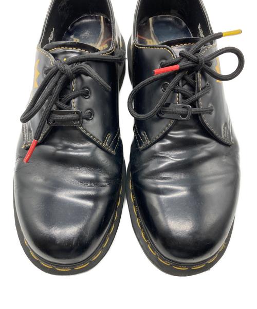 Dr.Martens（ドクターマーチン）Dr.Martens (ドクターマーチン) ペイント3ホールシューズ ブラック サイズ:26.5㎝の古着・服飾アイテム