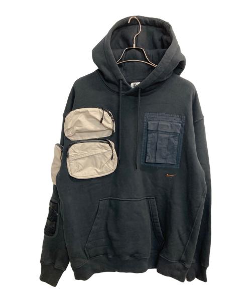 NIKE（ナイキ）NIKE (ナイキ) TRAVIS SCOTT ユーティリティフーディ ブラック サイズ:Ｌの古着・服飾アイテム