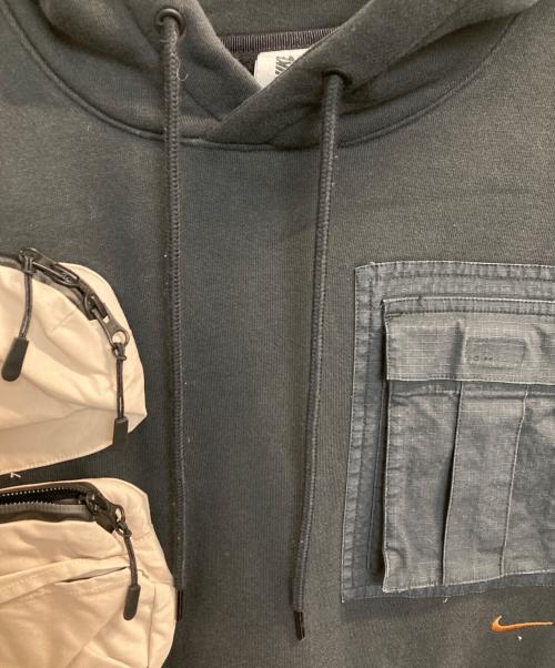 NIKE（ナイキ）NIKE (ナイキ) TRAVIS SCOTT ユーティリティフーディ ブラック サイズ:Ｌの古着・服飾アイテム