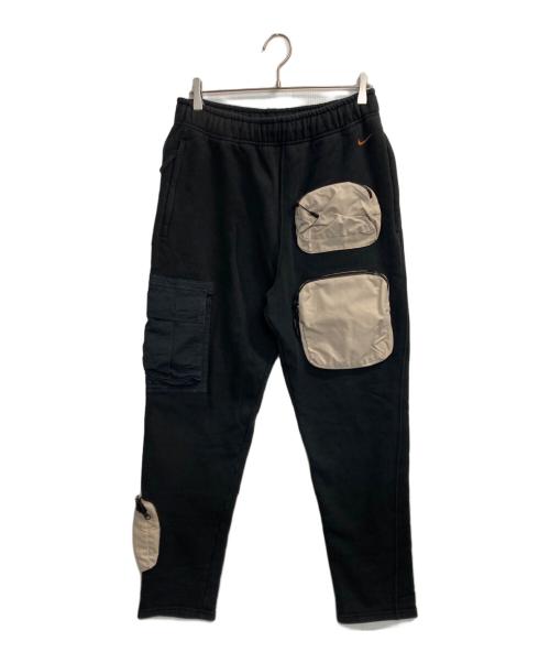NIKE（ナイキ）NIKE (ナイキ) TRAVIS SCOTT ユーティリティスウェットパンツ ブラック サイズ:Ｌの古着・服飾アイテム