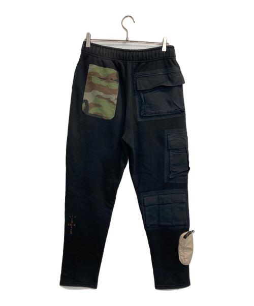 NIKE（ナイキ）NIKE (ナイキ) TRAVIS SCOTT ユーティリティスウェットパンツ ブラック サイズ:Ｌの古着・服飾アイテム