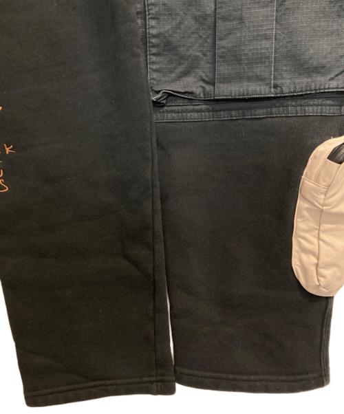 NIKE（ナイキ）NIKE (ナイキ) TRAVIS SCOTT ユーティリティスウェットパンツ ブラック サイズ:Ｌの古着・服飾アイテム