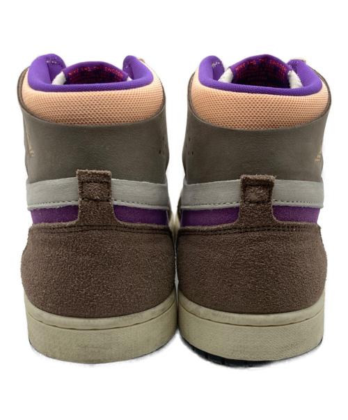 NIKE（ナイキ）NIKE (ナイキ) Air Jordan 1 High Zoom CMFT 2 ベージュ×パープル サイズ:US10.5の古着・服飾アイテム