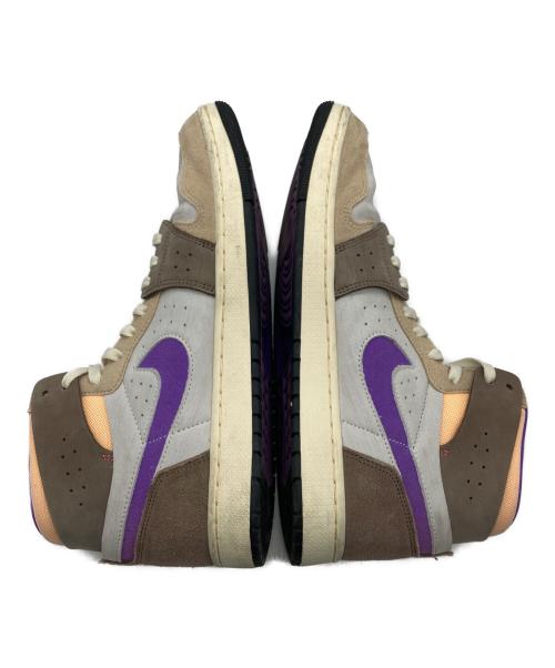 NIKE（ナイキ）NIKE (ナイキ) Air Jordan 1 High Zoom CMFT 2 ベージュ×パープル サイズ:US10.5の古着・服飾アイテム