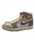 NIKE (ナイキ) Air Jordan 1 High Zoom CMFT 2 ベージュ×パープル サイズ:US10.5：4000円