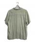 HAGGAR (ハガー) LINEN S/S SHIRTS　リネンＳ/Ｓシャツ グリーン サイズ:ＸＸＬ　：3000円