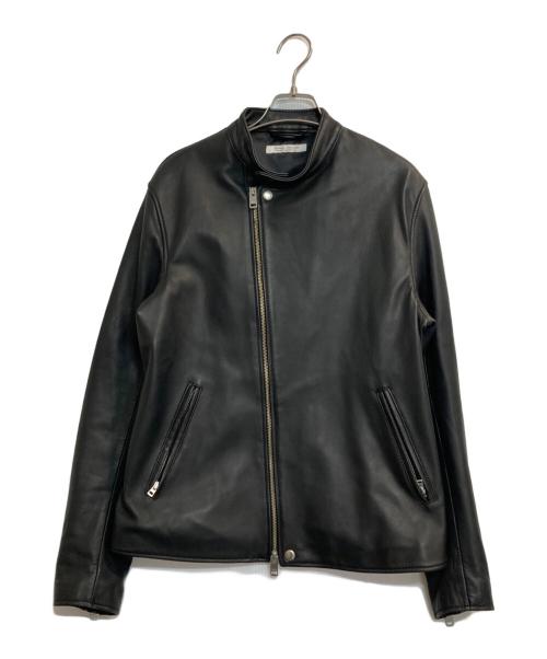 JOURNAL STANDARD（ジャーナルスタンダード）JOURNAL STANDARD (ジャーナルスタンダード) シープレザーシングルライダースジャケット ブラック サイズ:Ⅼの古着・服飾アイテム